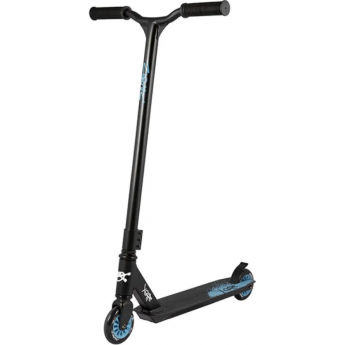 Самокат 2-х колесный трюковой MAXISCOO "XCAPE-100" (2021), с лыжами, синий Самокат 2-х колесный трюковой MAXISCOO "XCAPE-100" (2021), с лыжами, синий