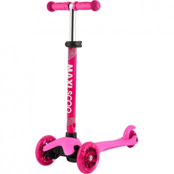 Самокат 3-х колесный MAXISCOO "BABY" (2022), со светящимися колесами, розовый Самокат 3-х колесный MAXISCOO "BABY" (2022), со светящимися колесами, розовый